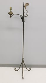 WROUGHT IRON FLOOR LAMP