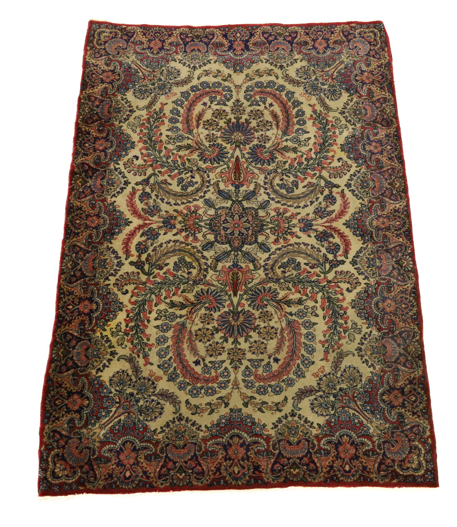 PERSIAN KERMAN   AREA RUG (1 of 9)