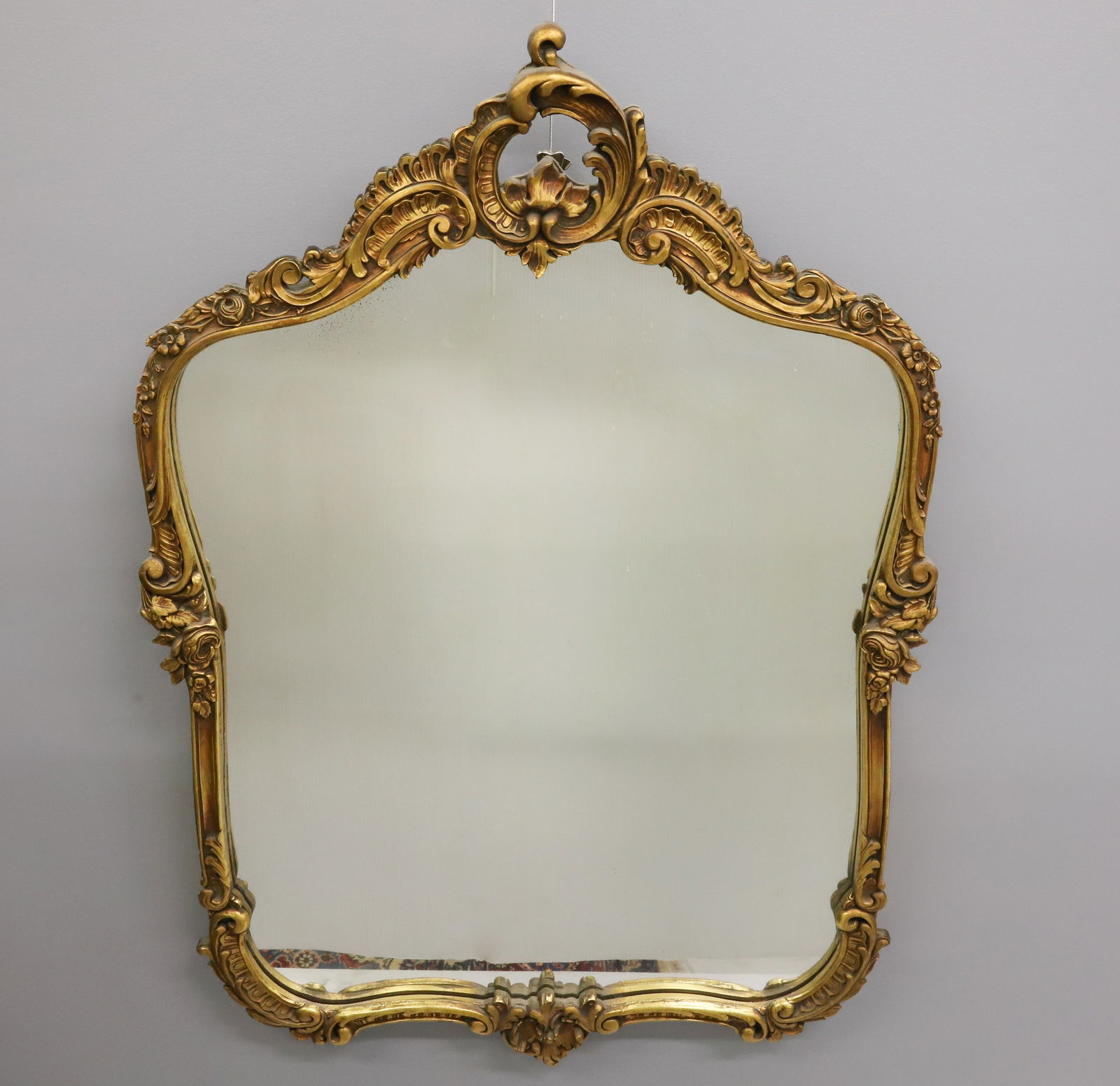 LA BARGE, ORNATE GESSO FRAME MIRROR: 1930S ROCOCO STYLE 43" X 29" PLEASE READ CAREFULLY - Terms for Purchasing and Shipping of Auction Items. Please read carefully before bidding. Hartzell’s Auction Gallery. Hartzell's Auction Gallery