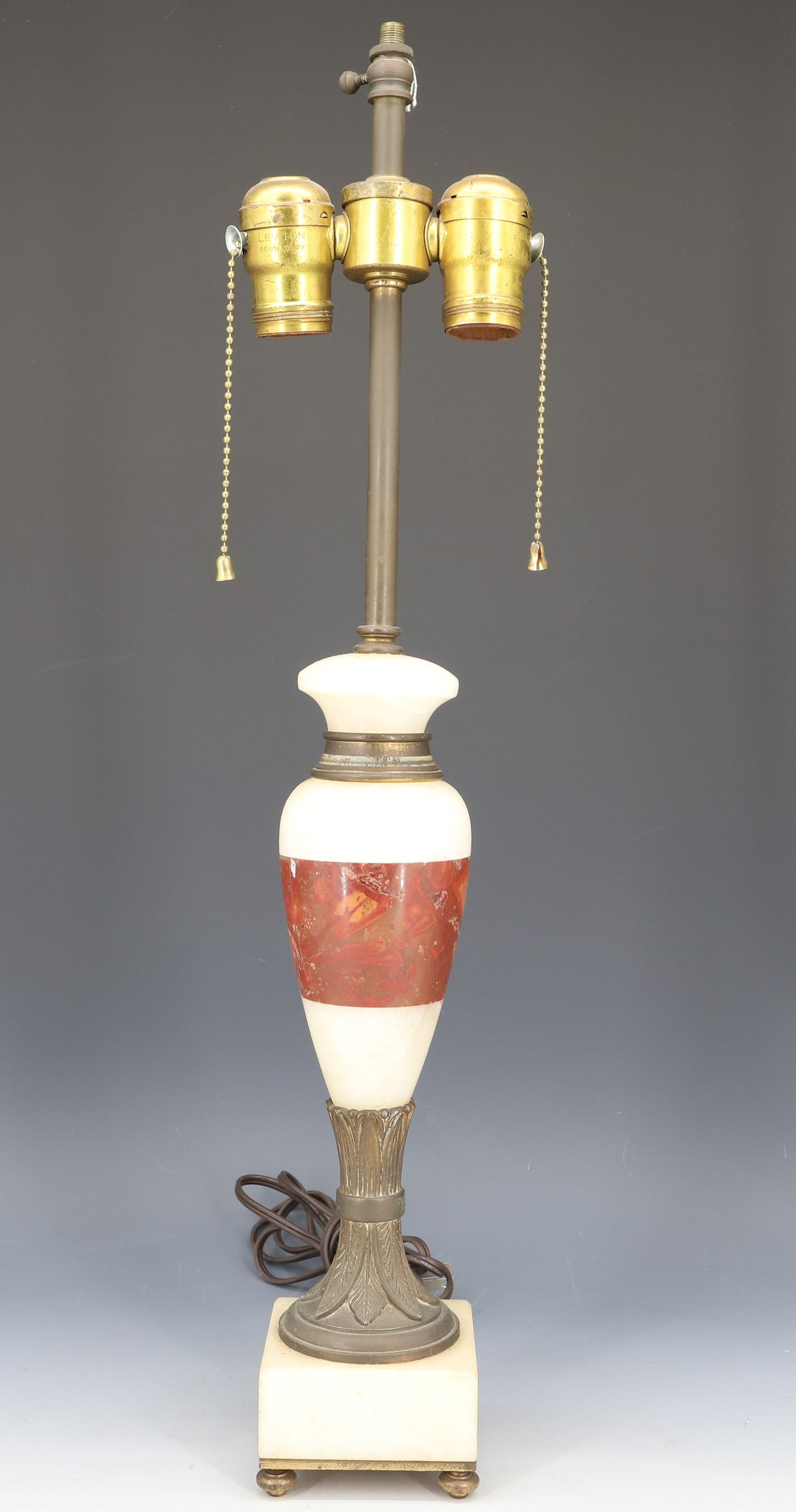 ART DECO MARBLE TABLE LAMP (1 of 4)