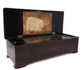 JOCUT'S SWISS CYLINDER MUSIC BOX