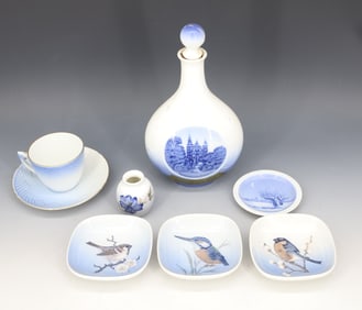 (13) DENMARK PORCELAIN LOT