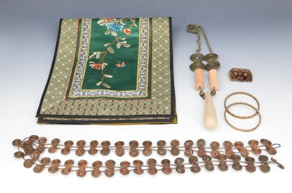 (19) COPPER JEWELRY LOT