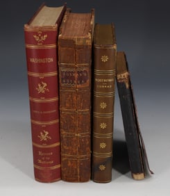 (4) BOOKS "WASHINGTON,NOSTROMO, BOSMANS GUINEA, IMITATION OF CHRIST