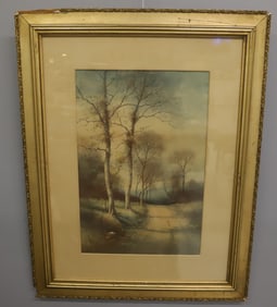 GEORGE ERNEST COLBY WATERCOLOR