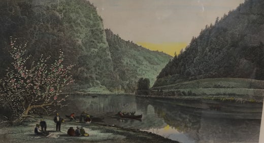 D. APPLETON PRINT DELAWARE WATER GAP