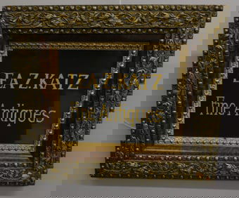 ADVERTISING WITH VICTORIAN ORNATE FRAME