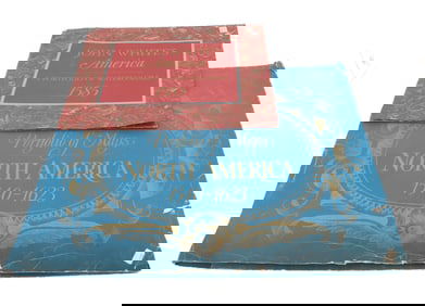 (2) PORTFOLIOS JOHN WHITES AMERICA AND MAPS OF NORTH AMERICA