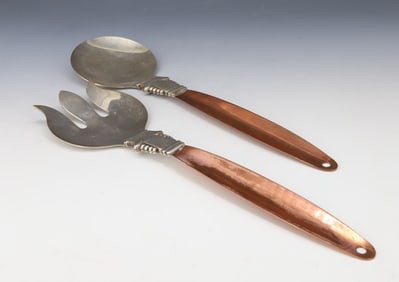 COPPER SALAD FORK/SPOON
