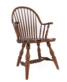 VINTAGE FREDERICK DUCKLOE MINIATURE WINDSOR CHAIR