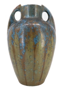 PIERREFONDS FRENCH ART DECO FLOOR VASE