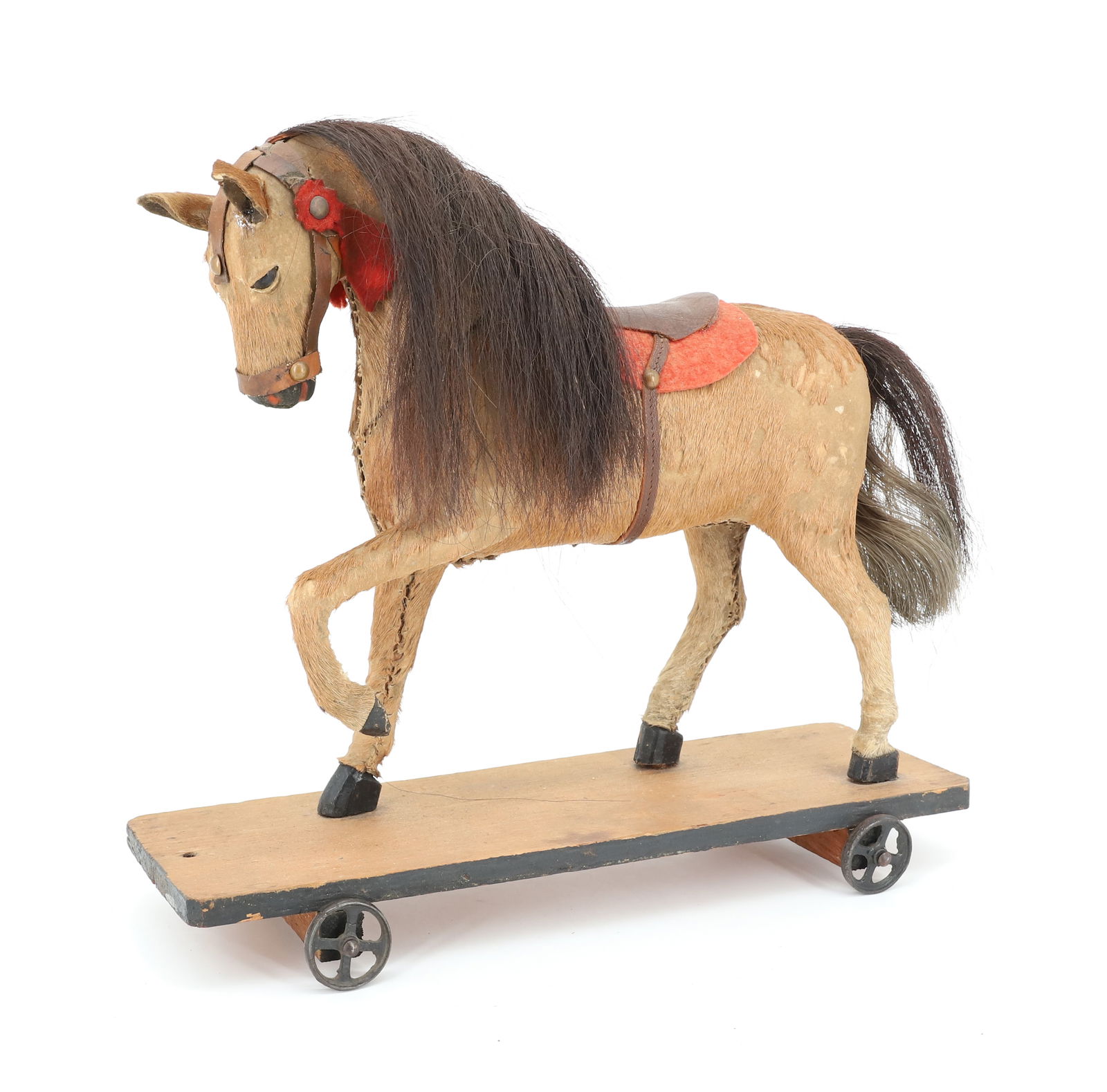 EXCEPTIONAL HORSE PLATFORM PULL-TOY (1 of 6)