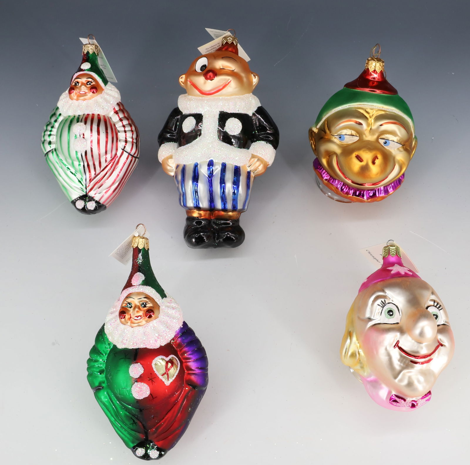 (5) VINTAGE CHRISTOPHER RADKO GLASS ORNAMENTS (1 of 5)