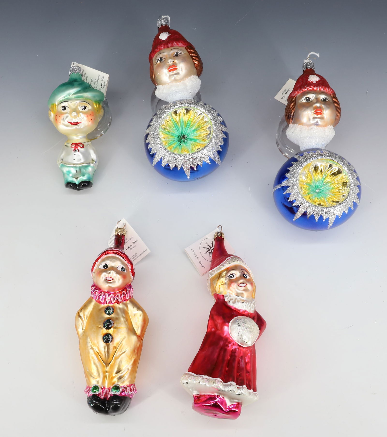 (5) VINTAGE CHRISTOPHER RADKO GLASS ORNAMENTS (1 of 5)