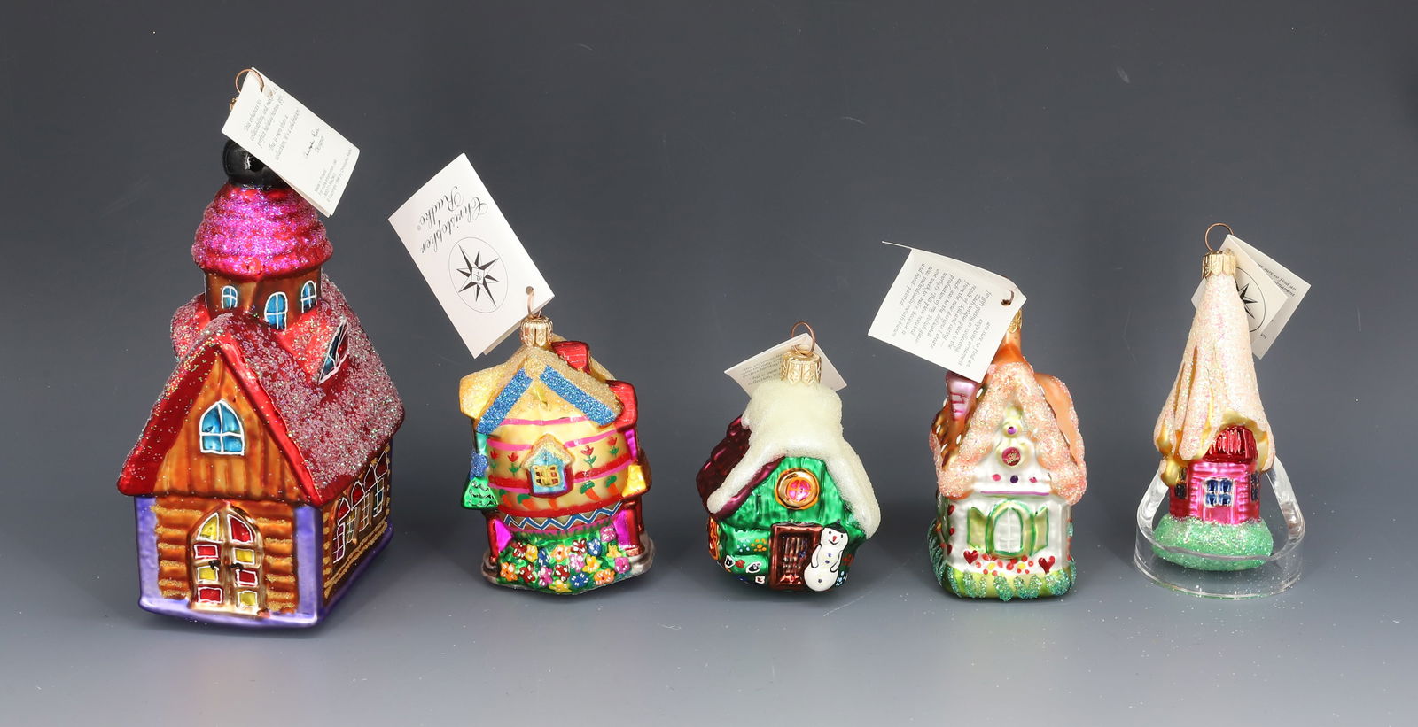 (5) VINTAGE CHRISTOPHER RADKO GLASS ORNAMENTS (1 of 4)