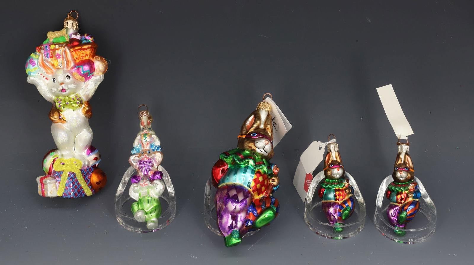 (5) VINTAGE CHRISTOPHER RADKO GLASS ORNAMENTS (1 of 5)