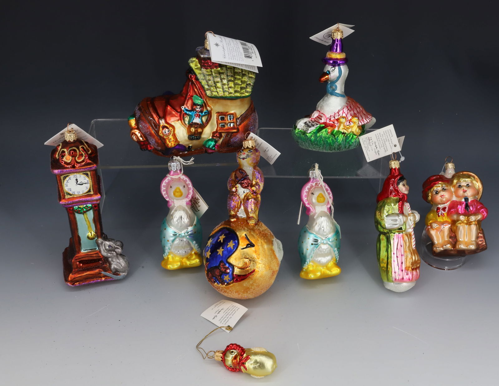 (9) VINTAGE CHRISTOPHER RADKO GLASS ORNAMENTS (1 of 7)
