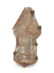 ANTIQUE BELSNICKEL CHOCOLATE MOLD