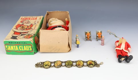 LOT OF VINTAGE CHRISTMAS ITEMS