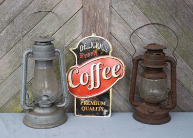 LANTERNS AND ADV. SIGN