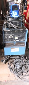 MILLER SHOPMASTER 300 AC/DC WELDER WITH MILLER S-21E SPEED WIRE FEEDER MIG WELDER