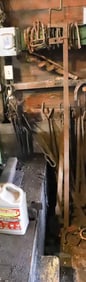 LARGE LOT OF BLACKSMITH TOOLS