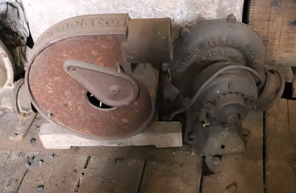 LOT OF FORGED BLOWERS