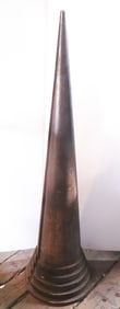 WALLACE YATER BLACKSMITH FLOOR CONE MANDREL, ANVIL