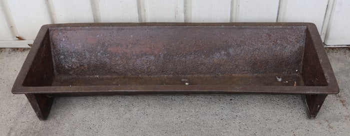 CAST IRON FARM TROUGH