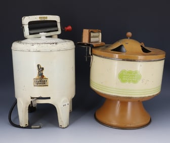 (2) TOY WASHING MACHINES