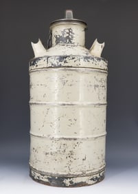 PAINTED "PROGRESS" KEROSENE CAN