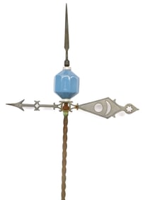 ANTIQUE LIGHTNING ROD