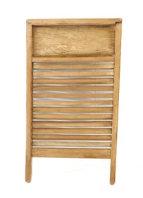 WASHBOARD WITH "REVOLVING" SLATS