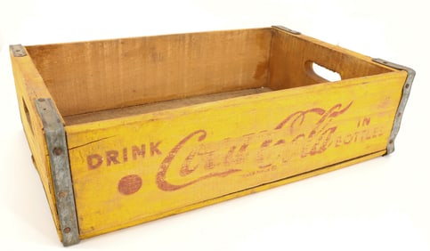 VINTAGE COCA-COLA ADVERTISING CRATE