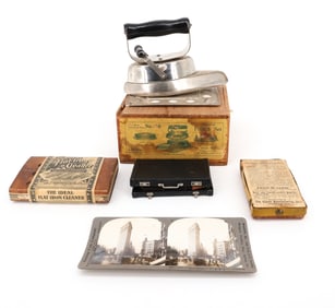 LOT OF PRESSING IRON RELATED ITEMS