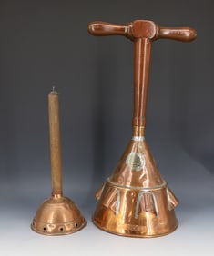 (2) COPPER WASHING PLUNGERS