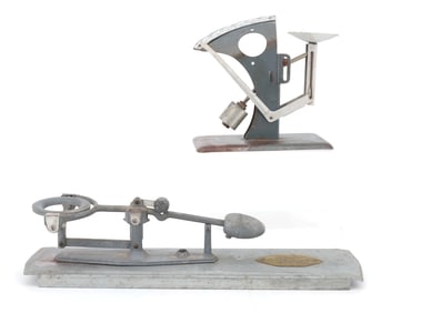 (2) VINTAGE EGG SCALES