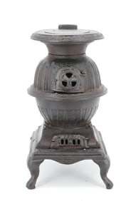 MINIATURE CAST IRON STOVE, "BLAZE"