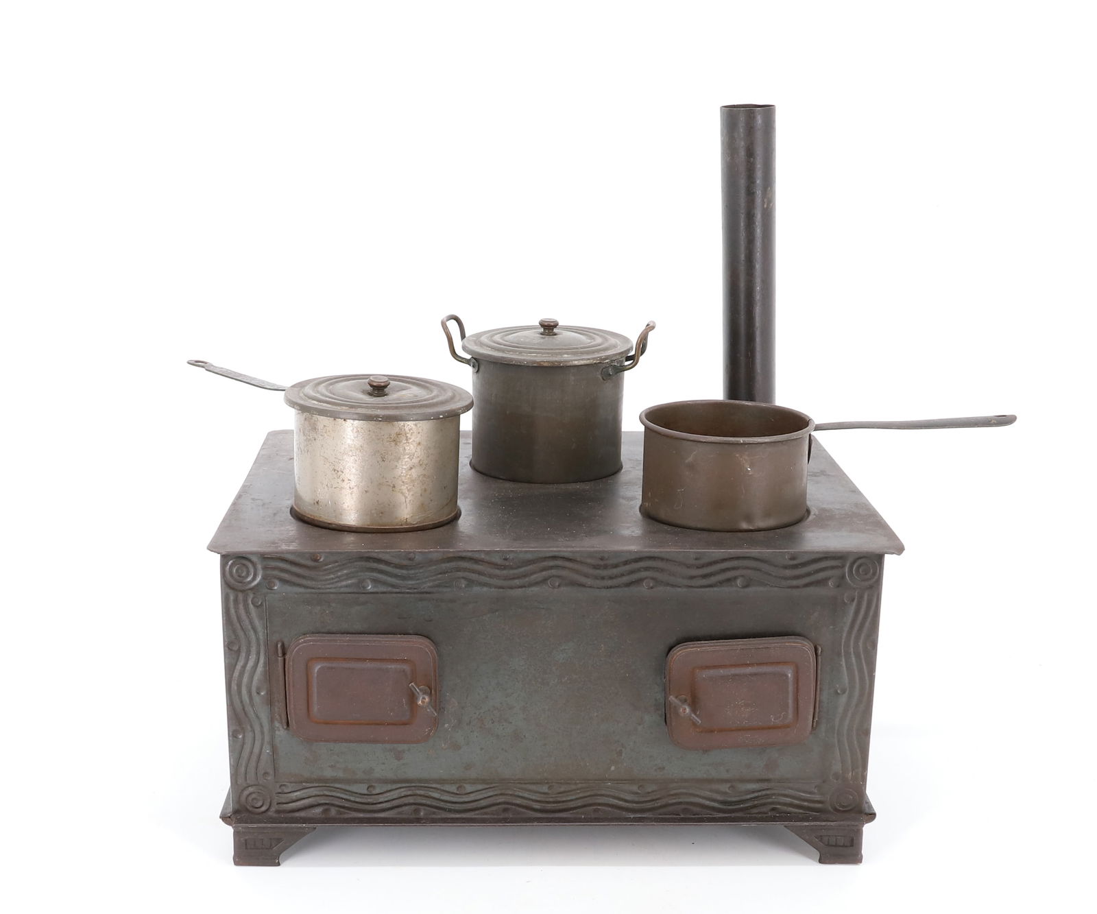 CHILD'S TIN KITCHEN STOVE (1 of 6)