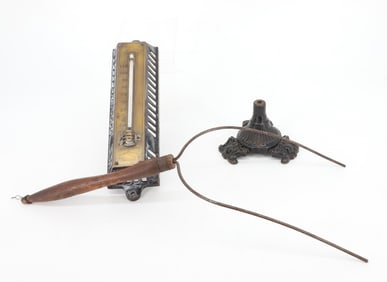 THERMOMETER, PIE LIFTER AND BASE