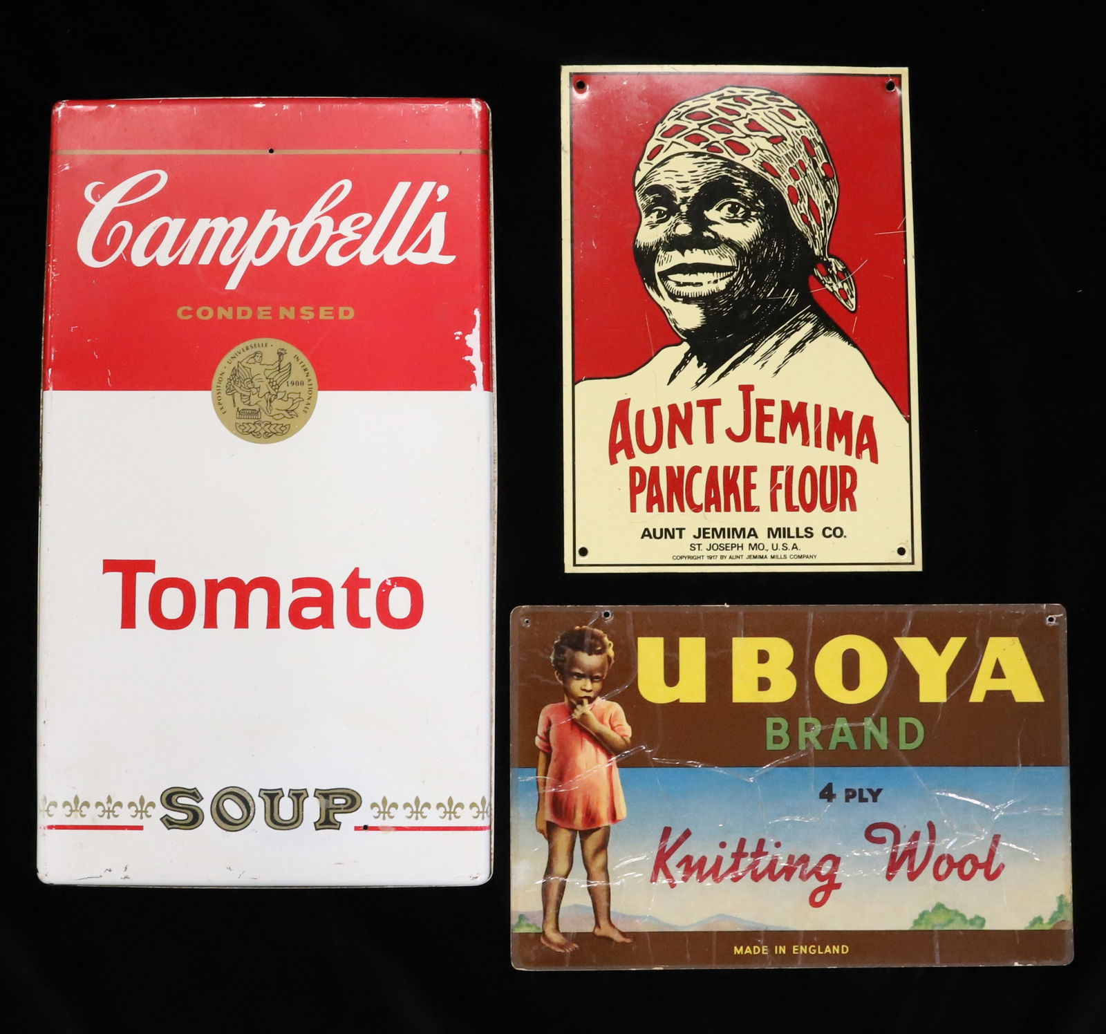 LOT OF ADVERTISING SIGNS (1 of 10)