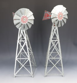 PAIR OF "AERO" WINDMILLS