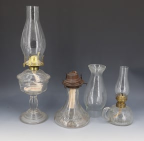 LOT OF KEROSENE LAMPS
