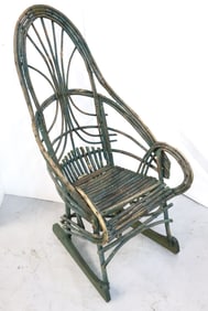 FOLK ART TWIG CHAIR