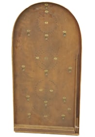 ANTIQUE WOODEN MARBLE GAME