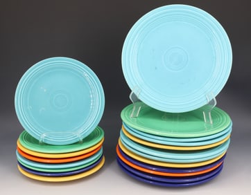 LOT OF VINTAGE FIESTA WARE PLATES