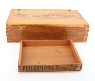 (2) ADVERTISING BOXES