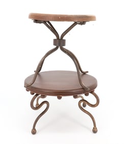 (2) SMALL FOOTSTOOLS