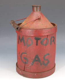 PAINTED GAS CAN