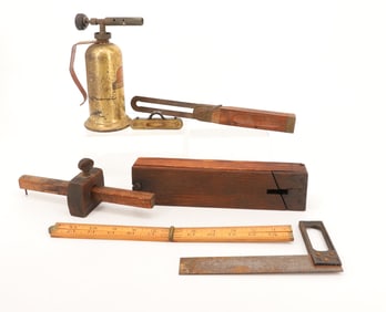 LOT OF ANTIQUE TOOLS